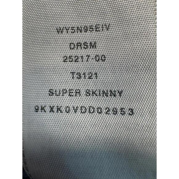 True Religion Jeans Womens Size 33 Blue Mid Rise Super Skinny (A29) - Picture 5 of 7